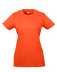 UltraClub Ladies' Cool & Dry Sport Performance Interlock T-Shirt orange OFFront