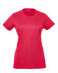 UltraClub Ladies' Cool & Dry Sport Performance Interlock T-Shirt CARDINAL OFFront