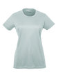 UltraClub Ladies' Cool & Dry Sport Performance Interlock T-Shirt grey OFFront