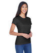 UltraClub Ladies' Cool & Dry Sport Performance Interlock T-Shirt  ModelQrt