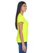 UltraClub Ladies' Cool & Dry Sport Performance Interlock T-Shirt bright yellow ModelSide