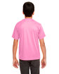 UltraClub Youth Cool & Dry Sport Performance Interlock T-Shirt AZALEA ModelBack