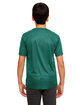 UltraClub Youth Cool & Dry Sport Performance Interlock T-Shirt forest green ModelBack