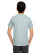UltraClub Youth Cool & Dry Sport Performance Interlock T-Shirt grey ModelBack