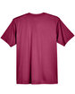 UltraClub Youth Cool & Dry Sport Performance Interlock T-Shirt MAROON FlatBack