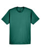 UltraClub Youth Cool & Dry Sport Performance Interlock T-Shirt forest green FlatFront