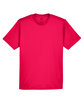 UltraClub Youth Cool & Dry Sport Performance Interlock T-Shirt red FlatFront
