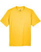 UltraClub Youth Cool & Dry Sport Performance Interlock T-Shirt GOLD FlatFront