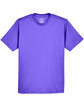 UltraClub Youth Cool & Dry Sport Performance Interlock T-Shirt PURPLE FlatFront