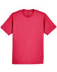 UltraClub Youth Cool & Dry Sport Performance Interlock T-Shirt CARDINAL FlatFront