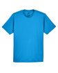 UltraClub Youth Cool & Dry Sport Performance Interlock T-Shirt sapphire FlatFront
