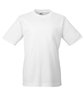 UltraClub Youth Cool & Dry Sport Performance Interlock T-Shirt WHITE OFFront