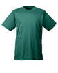 UltraClub Youth Cool & Dry Sport Performance Interlock T-Shirt FOREST GREEN OFFront