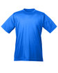 UltraClub Youth Cool & Dry Sport Performance Interlock T-Shirt royal OFFront