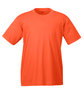 UltraClub Youth Cool & Dry Sport Performance Interlock T-Shirt ORANGE OFFront
