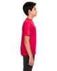 UltraClub Youth Cool & Dry Sport Performance Interlock T-Shirt red ModelSide