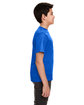 UltraClub Youth Cool & Dry Sport Performance Interlock T-Shirt royal ModelSide