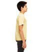 UltraClub Youth Cool & Dry Sport Performance Interlock T-Shirt BUTTER ModelSide