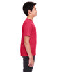 UltraClub Youth Cool & Dry Sport Performance Interlock T-Shirt cardinal ModelSide