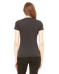 Bella + Canvas Ladies' Triblend Short-Sleeve Deep V-Neck T-Shirt  ModelBack