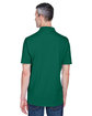 UltraClub Men's Cool & Dry Stain-Release Performance Polo FOREST GREEN ModelBack