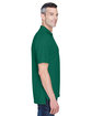 UltraClub Men's Cool & Dry Stain-Release Performance Polo FOREST GREEN ModelSide