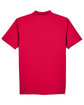 UltraClub Men's Cool & Dry Stain-Release Performance Polo red FlatBack