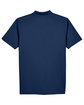 UltraClub Men's Cool & Dry Stain-Release Performance Polo NAVY FlatBack