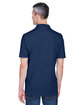UltraClub Men's Cool & Dry Stain-Release Performance Polo NAVY ModelBack