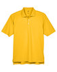 UltraClub Men's Cool & Dry Stain-Release Performance Polo GOLD FlatFront