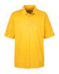 UltraClub Men's Cool & Dry Stain-Release Performance Polo gold OFFront