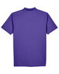 UltraClub Men's Cool & Dry Stain-Release Performance Polo purple FlatBack