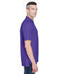 UltraClub Men's Cool & Dry Stain-Release Performance Polo purple ModelSide