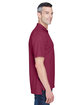 UltraClub Men's Cool & Dry Stain-Release Performance Polo MAROON ModelSide
