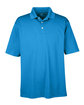 UltraClub Men's Cool & Dry Stain-Release Performance Polo PACIFIC BLUE OFFront