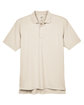 UltraClub Men's Cool & Dry Stain-Release Performance Polo STONE FlatFront