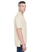 UltraClub Men's Cool & Dry Stain-Release Performance Polo stone ModelSide