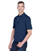 UltraClub Men's Cool & Dry Stain-Release Performance Polo NAVY ModelQrt