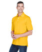 UltraClub Men's Cool & Dry Stain-Release Performance Polo GOLD ModelQrt