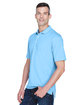 UltraClub Men's Cool & Dry Stain-Release Performance Polo COLUMBIA BLUE ModelQrt