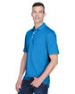 UltraClub Men's Cool & Dry Stain-Release Performance Polo pacific blue ModelQrt