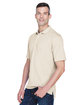 UltraClub Men's Cool & Dry Stain-Release Performance Polo stone ModelQrt