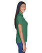 UltraClub Ladies' Cool & Dry Stain-Release Performance Polo forest green ModelSide