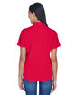 UltraClub Ladies' Cool & Dry Stain-Release Performance Polo RED ModelBack