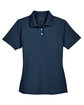 UltraClub Ladies' Cool & Dry Stain-Release Performance Polo NAVY FlatFront