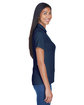 UltraClub Ladies' Cool & Dry Stain-Release Performance Polo NAVY ModelSide