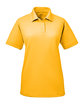 UltraClub Ladies' Cool & Dry Stain-Release Performance Polo gold OFFront