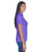 UltraClub Ladies' Cool & Dry Stain-Release Performance Polo PURPLE ModelSide