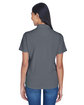 UltraClub Ladies' Cool & Dry Stain-Release Performance Polo CHARCOAL ModelBack
