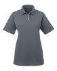 UltraClub Ladies' Cool & Dry Stain-Release Performance Polo CHARCOAL OFFront